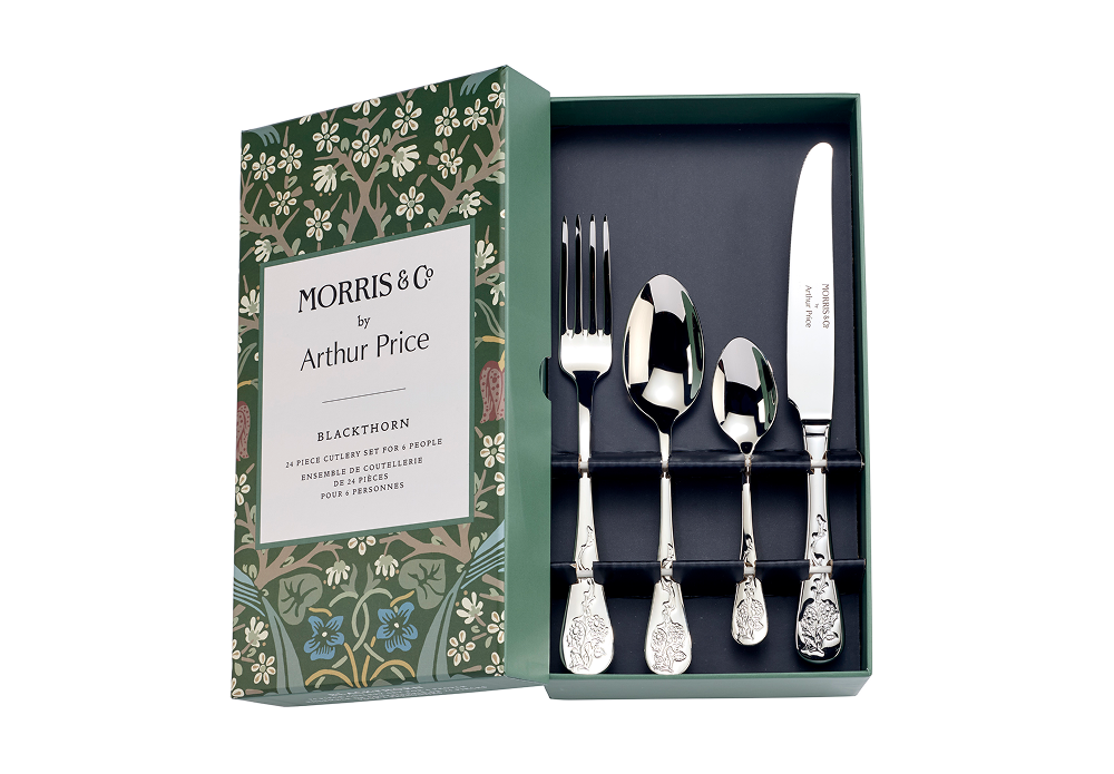 Morris & Co. Blackthorn 24 Piece Set – Arthur Price
