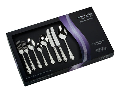 Everyday Classic Dubarry 44 piece Boxed Cutlery Set