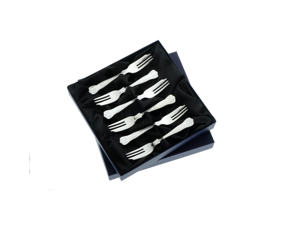 Kings 6 Pastry forks Arthur Price of England