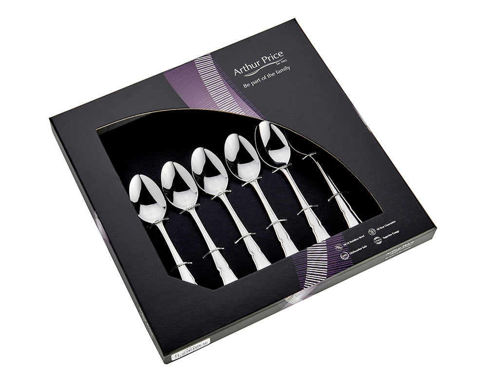 Arthur Price of England ティースプーン　６本セット Everyday Classic Dubarry Set Of 6 Teaspoons – Arthur Price
