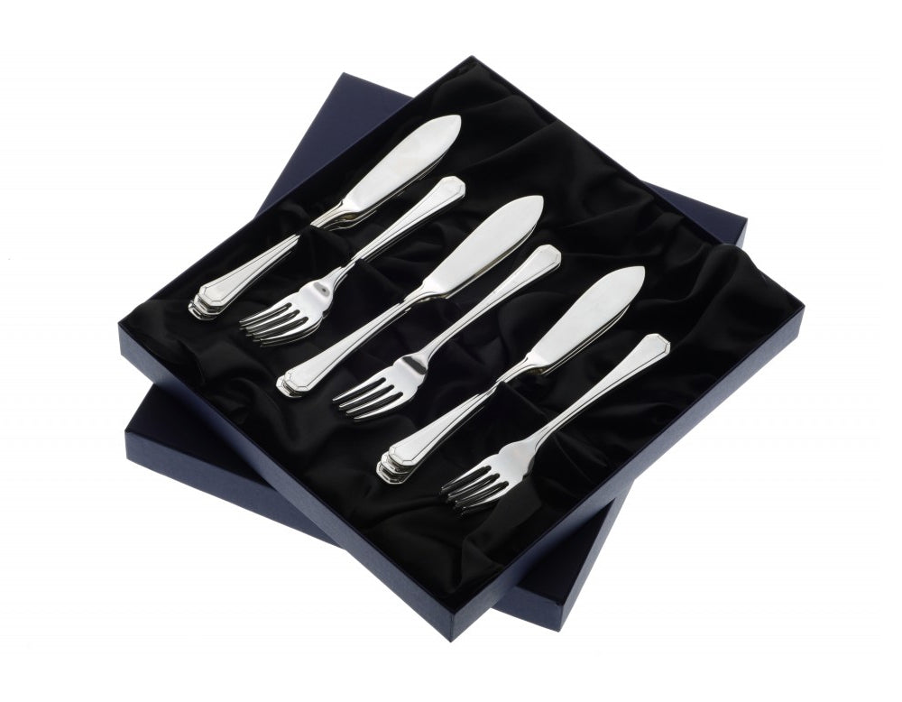 Grecian 6 Fish Eaters Arthur Price of England