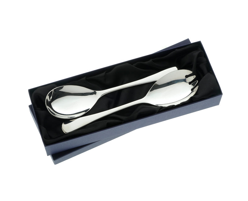 Old English Salad Serving Spoon & Fork Arthur Price of England
