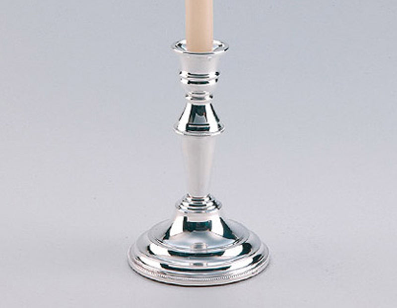 Arthur Price For The Table Classic tall Candlestick with beaded edge design