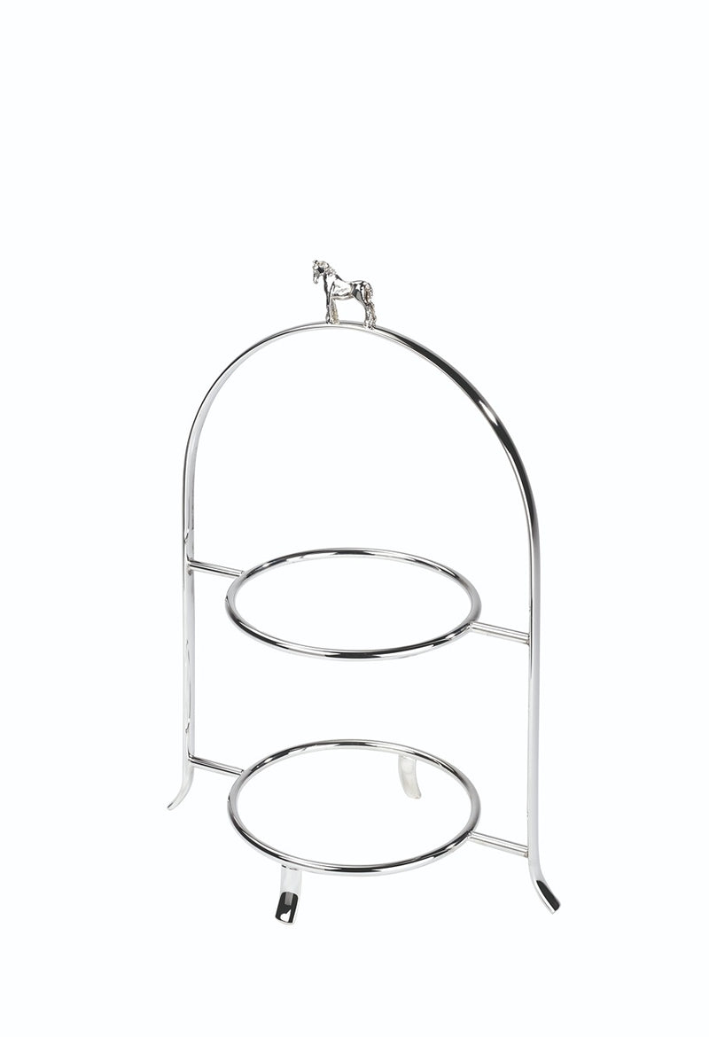 2 Tier Cake Stand with Casting