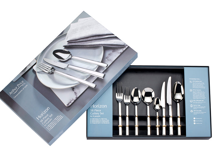 Horizon 58 Piece 8 Person Box Set – Arthur Price