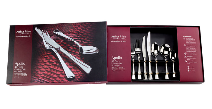 Apollo 42 Piece 6 Person Box Set – Arthur Price