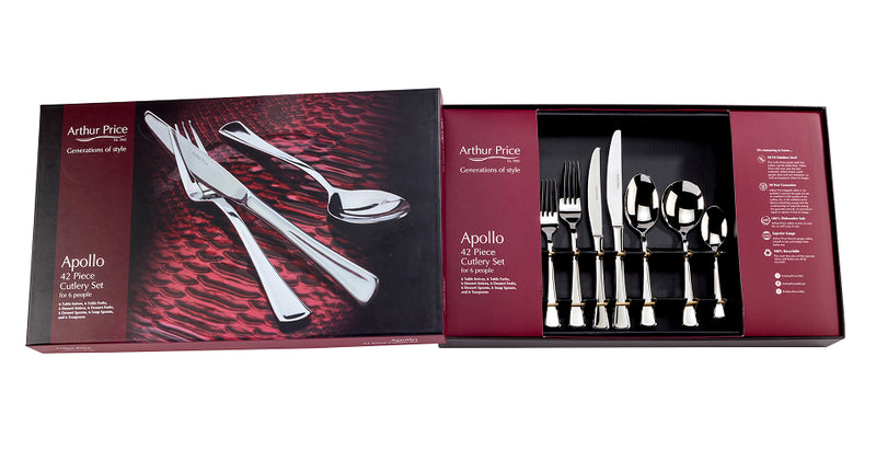 Apollo 42 Piece 6 Person Box Set – Arthur Price