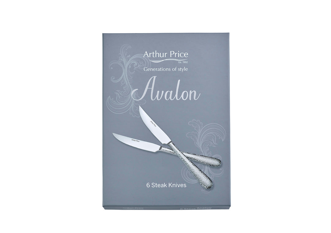 Avalon Box of 6 Steak Knives – Arthur Price