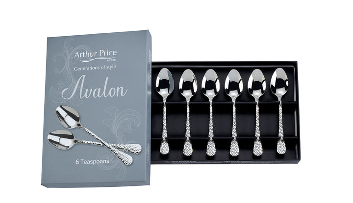 Arthur Price of England・Fruit spoons 6本 Fruit Spoons In Gift Box (6) APoE Stainless Steel Bead