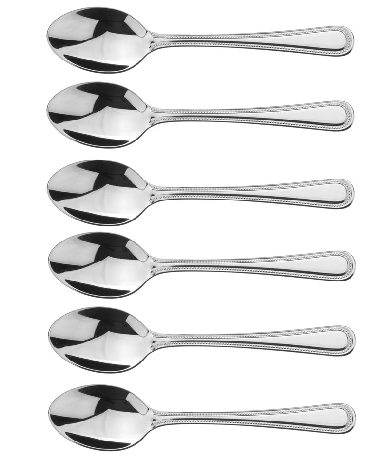 Everyday Classic Bead Set Of 6 Teaspoons