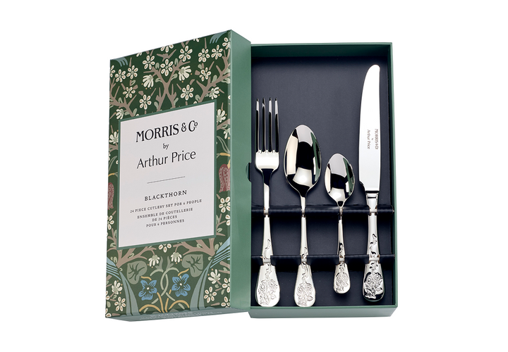 Morris & Co. Blackthorn 24 Piece Boxed Set – Arthur Price