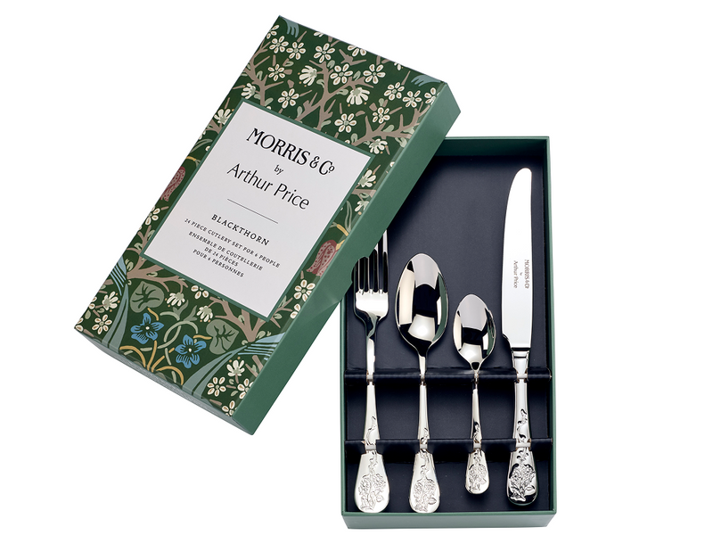 Morris & Co. Blackthorn 24 Piece Boxed Set