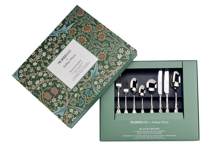 Morris & Co. Blackthorn 44 Piece Box Set – Arthur Price