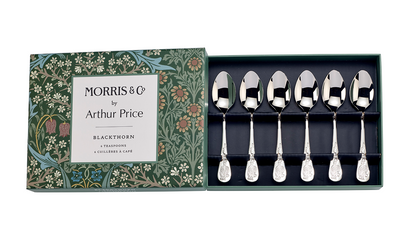 Morris & Co. Blackthorn Box of 6 Teaspoons