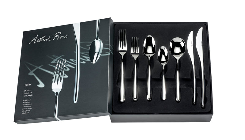 Arthur Price Signature Echo 56-Piece  Boxed Set