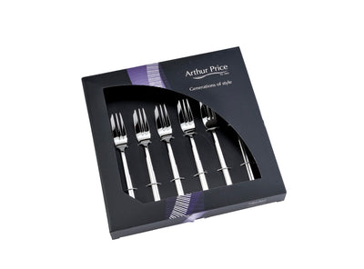Coffret Horizon Classique de tous les jours de 6 fourchettes à pâtisserie