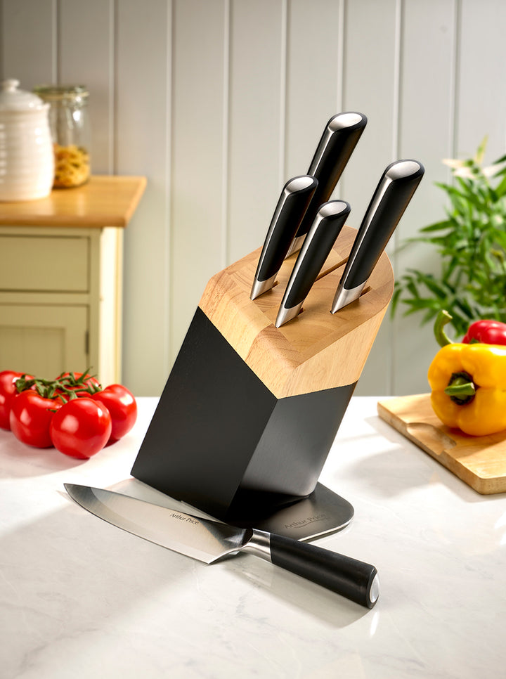 アーサープライスArthur Priceテーブルナイフ&フオーク各6本 ビード KnifeBlock_C-Lifestyle-