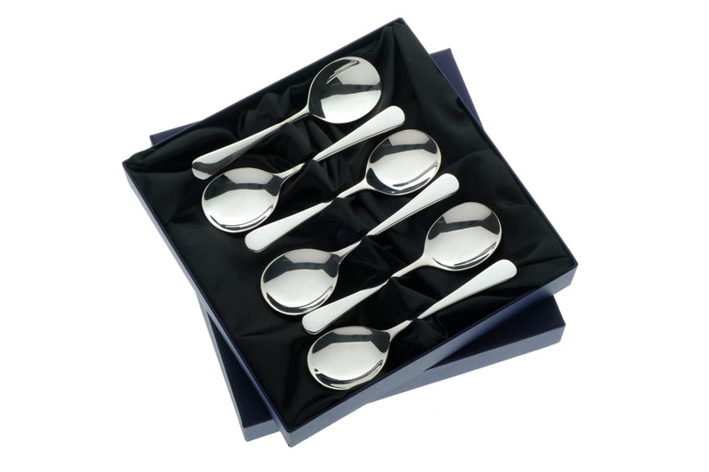 Old English 6 Fruit Spoons Arthur Price of England