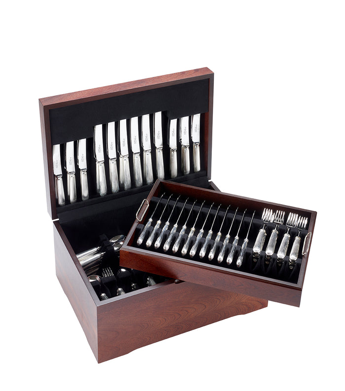 arthur price Titanic Luxury 124 Piece Set Canteen - Silver Plated / Canteen / 12 Person Place Setting