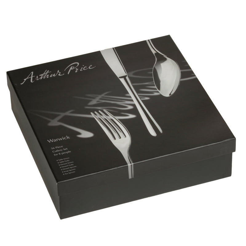 Arthur Price Signature Warwick 56-Piece 8-Person Boxed Set
