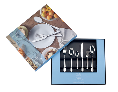 Oasis 42 Piece Cutlery Set