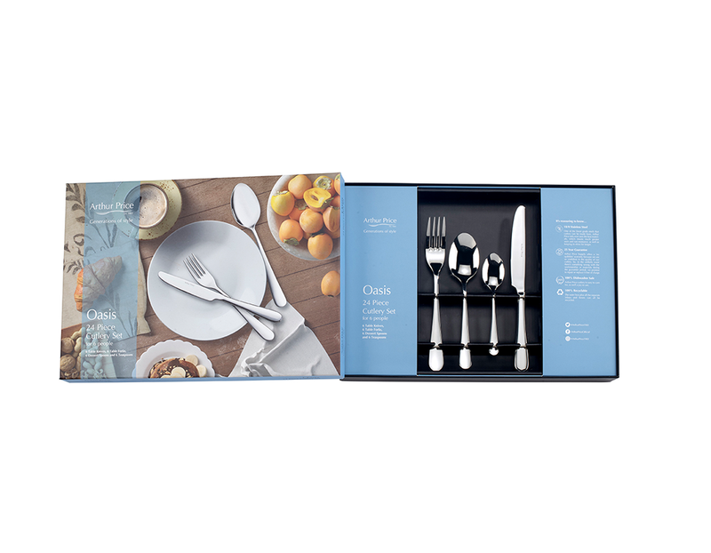Oasis 24 Piece Cutlery Set