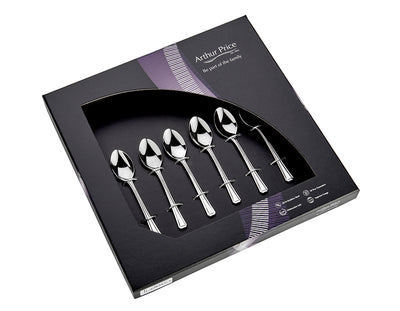 Everyday Classic Harley Set Of 6 Tea Spoons