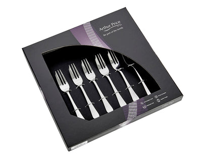 Everyday Classic Rattail Set Of 6 Pastry Forks