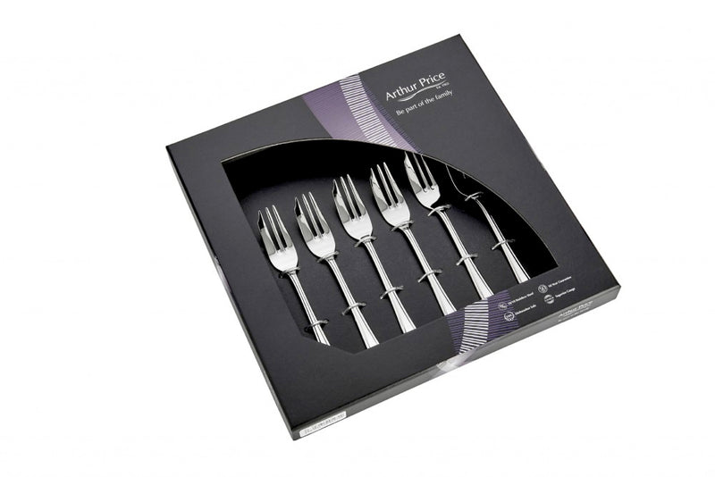 Everyday Classic Harley Set of 6 Pastry Forks