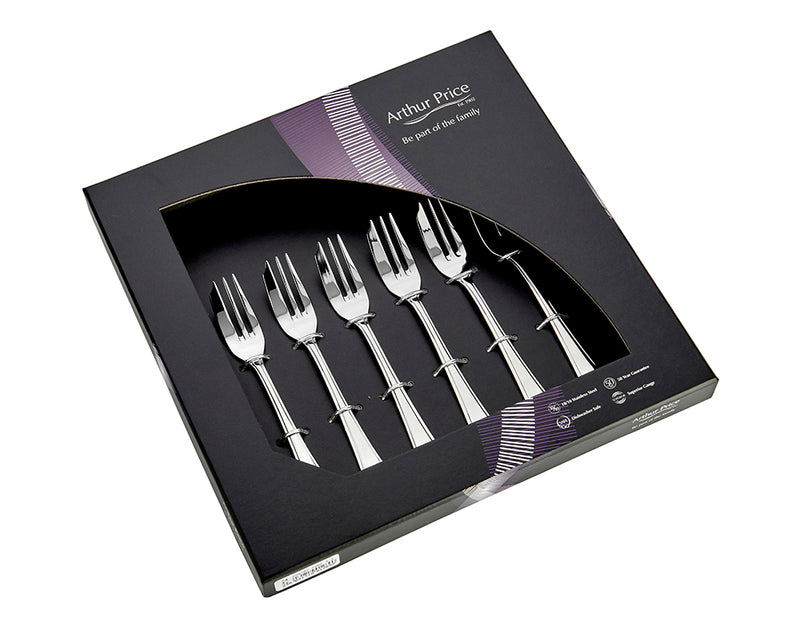Everyday Classic Grecian Set Of 6 Pastry Forks
