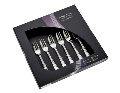 Everyday Classic Bead Set Of 6 Pastry Forks