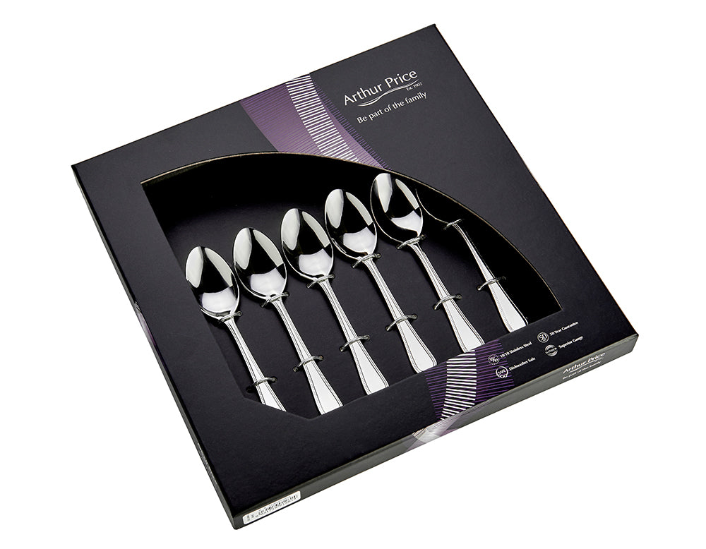 Arthur Price of England ティースプーン　６本セット Everyday Classic Bead Set Of 6 Teaspoons – Arthur Price