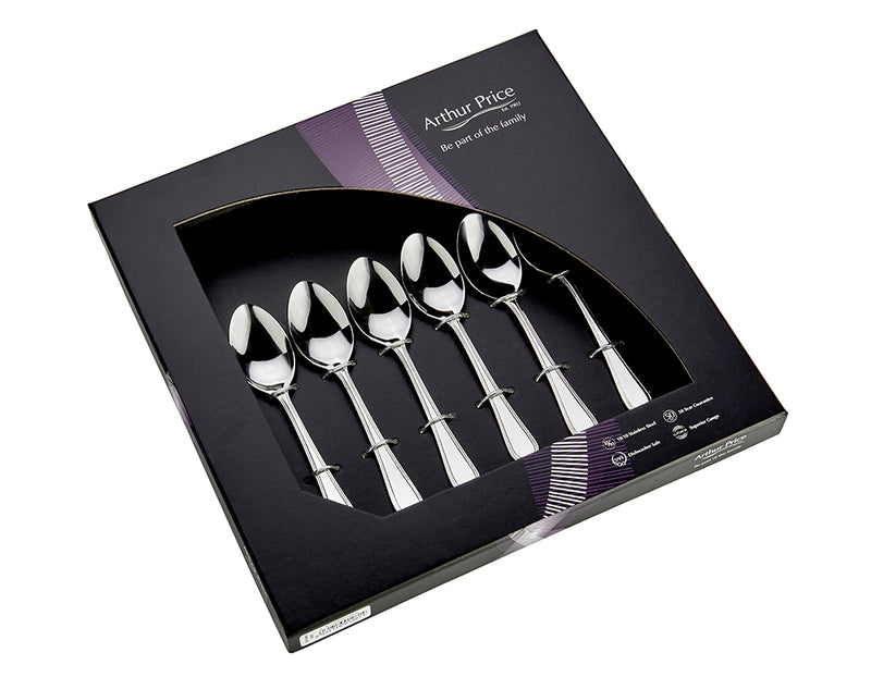 Everyday Classic Bead Set Of 6 Tea Spoons