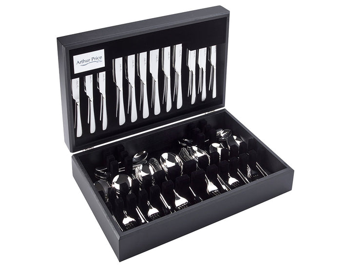 arthur price Arthur Price Signature Camelot 88 Piece Canteen - Stainless Steel / Canteen / 12 Person Place Setting