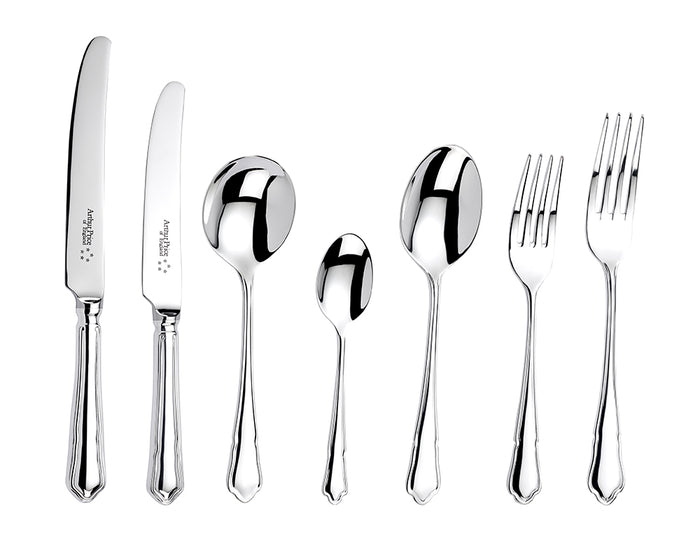arthur price Dubarry 58 Piece (Canteen) Arthur Price of England - Stainless Steel / Canteen / 8 Person Place Setting