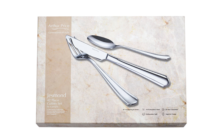 Arthur Price Jesmond 42 Piece 6 person Cutlery Set