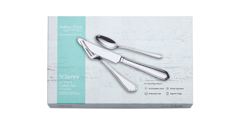St James 32 Piece 8 Person Set