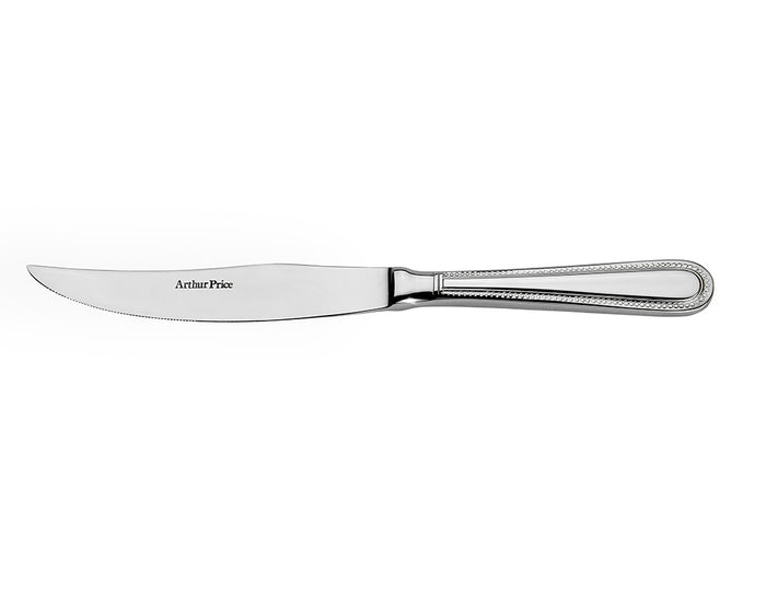 arthur price Everyday Classic Bead Steak Knife - Stainless Steel / Single