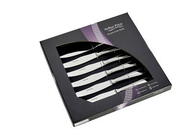 Everyday Classic Bead Box of 6 Steak knives