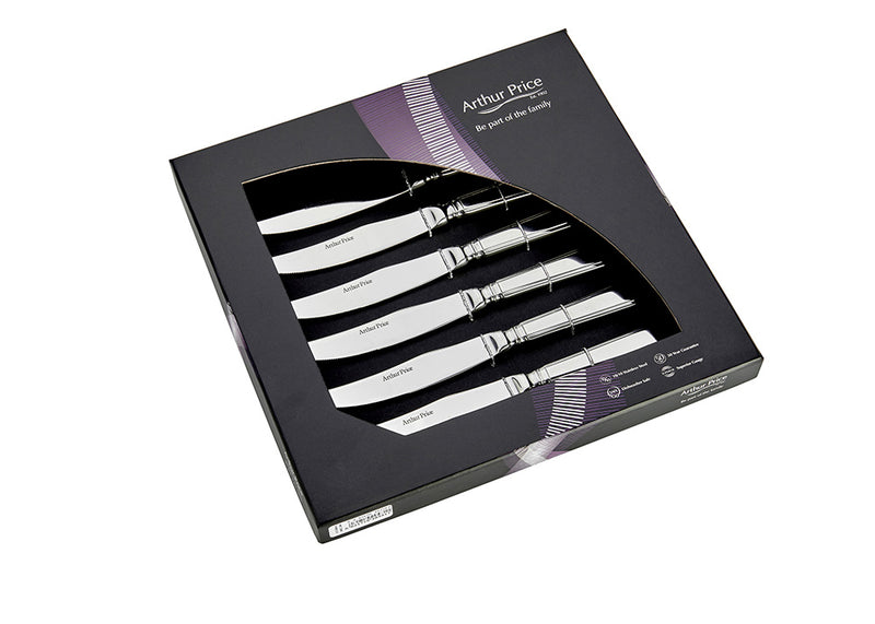 Everyday Classic Grecian Box of 6 Steak knives