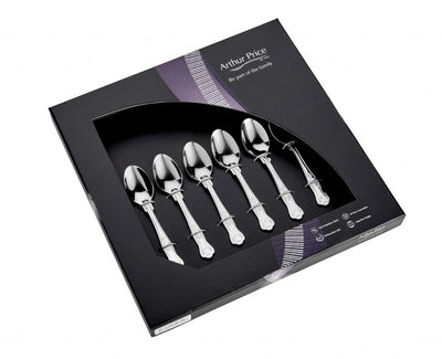 Everyday Classic Kings Set Of 6 Coffee Spoons