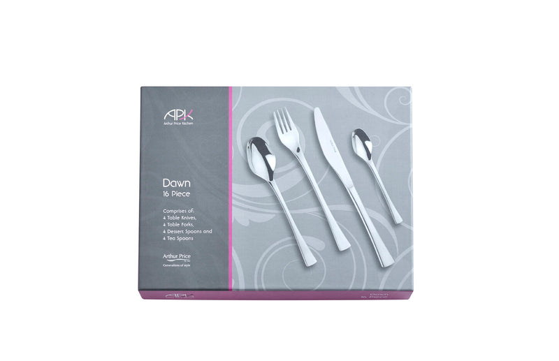 Arthur Price Kitchen 16 Piece Dawn Boxed Set