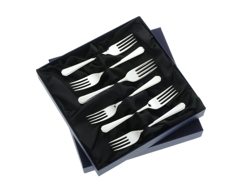 Grecian 6 fruit forks  Arthur Price of England