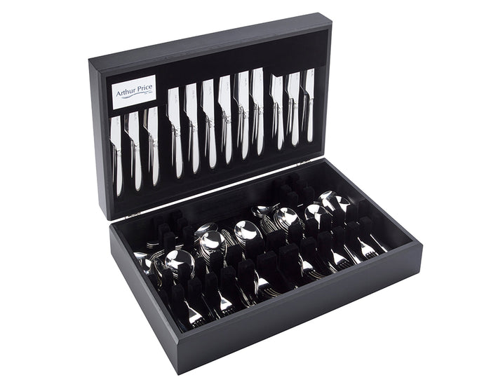 arthur price Arthur Price Signature Henley 124 Piece Canteen Set - Stainless Steel / Canteen / 12 Person Place Setting