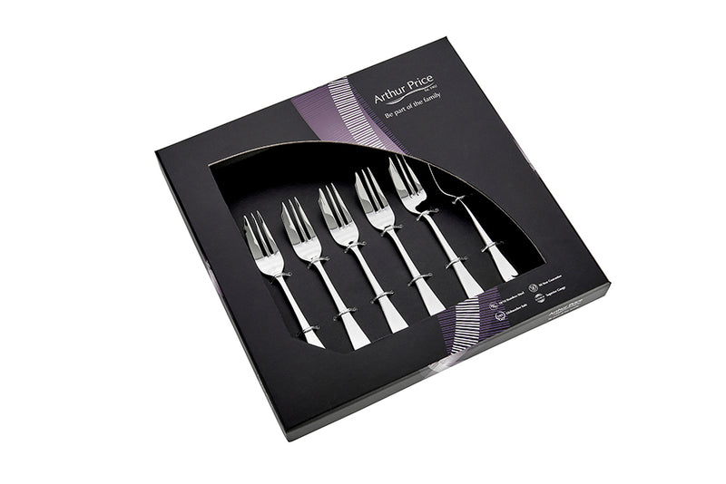 Everyday Classic Old English Box of 6 Pastry Forks
