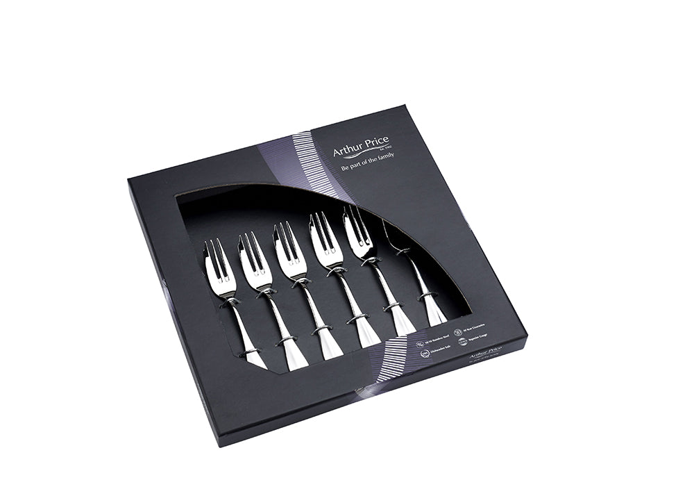 Everyday Classic Baguette Box of 6 Pastry Forks – Arthur Price