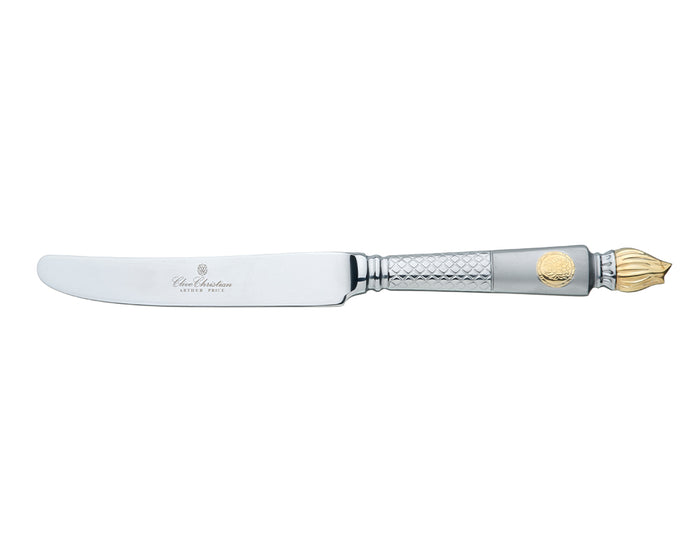 arthur price Clive Christian Empire Flame Table Knife - Stainless Steel / Single