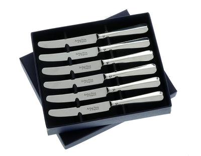 Rattail Set of 6 tea knives  Arthur Price of England